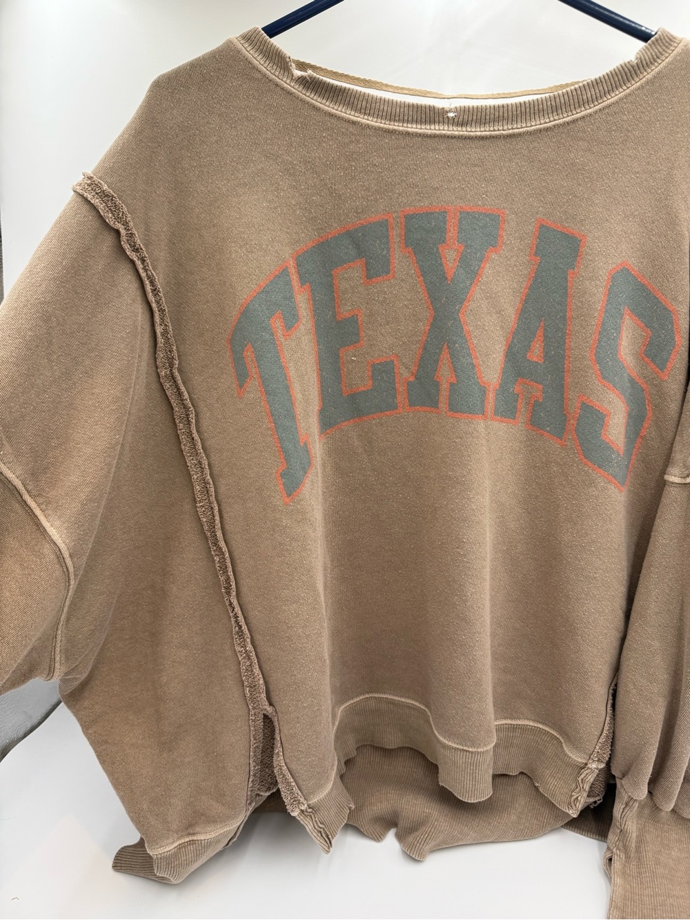 Free People, We the Free Graphic Camden Texas Pullover Size Small - Picture 7 of 9